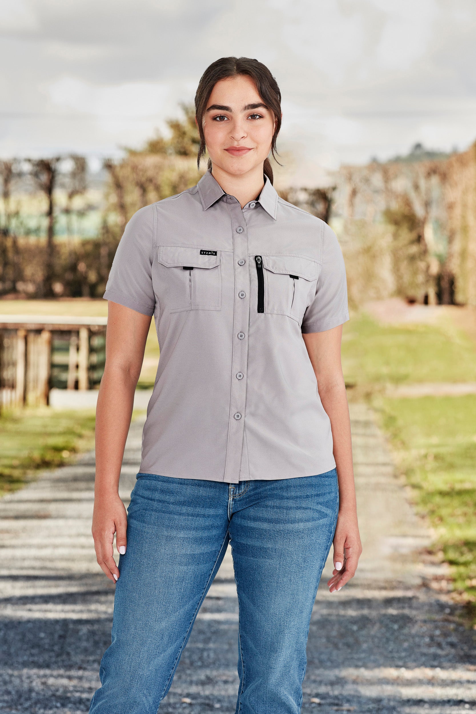 Womens Outdoor Short Sleeve Shirt